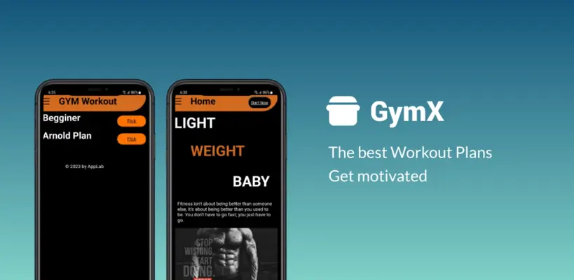 GymX android App screenshot 0